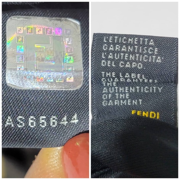 Authentic Fendi Zucca Canvas Zip Messenger Bag Brown - Picture 6 of 16